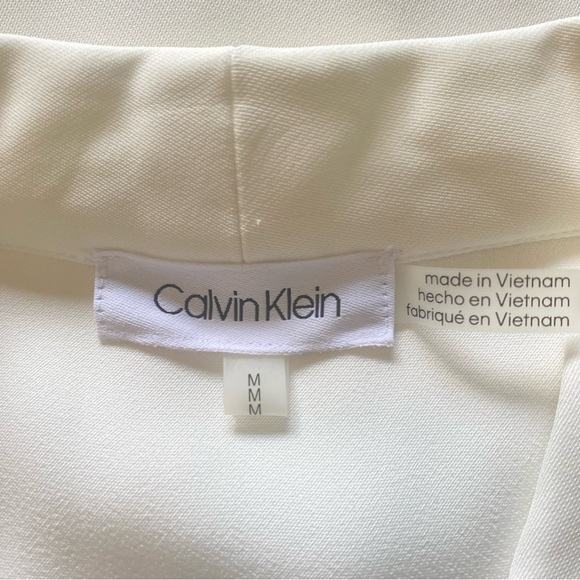 Calvin Klein Sleeveless V-neck Blouse - Picture 6 of 7